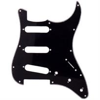 Pickguard Scratch Plate 11 skylių 3 sluoksnių Aksesuarai Boso gitaroms juoda