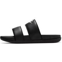 Nike Offcourt Duo šlepetės Juodos Baltos Moteriški sportbačiai DC0496-001 35.5