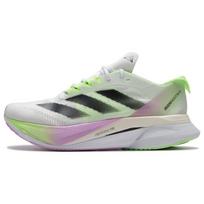 adidas Adizero Boston 12 Balti Juodi Žali Kibirkštiniai Moteriški Sportbačiai Debesėlių Baltumo Pagrindinės Juodumo IG3328 36