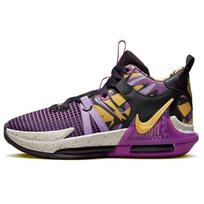 Nike LeBron Witness 7 SE GS Lakers Graffiti Vaikams Sportbačiai Violetiniai Juodi Urvo Violetiniai FD0209-001 37.5