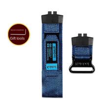 Nailoninis laikrodžio dirželis, skirtas Casio g shock 3506GBD-200SM/UU/RD GBD 200-1/2/9 modifikacijai. Apyrankė, vandeniui atsparios drobės laikrodžio dirželio dalys GBD-200 mėlyna