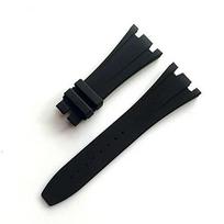 Silikoninė laikrodžio apyrankė, skirta AP Royal Oak Offshore Series 15710 26470 sulankstoma sagties guminė juostelė 28 mm Strap  only  28mm