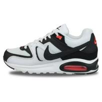 Nike Air Max Command Balti Juodi Vyriški Sportbačiai Max-Orange 629993-103 40