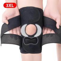 Upgraded Compression Knee Brace with Side Stabilizers Breathable Adjustable Knee Support