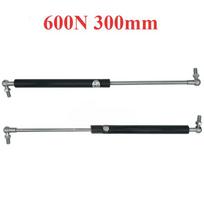 2 vnt. universalių 600N 300/350/400/450/500/550/600 mm amortizatorių dujinės spyruoklės, automobilių, namelių ant ratų, durų, langų, liukų, valčių, autobusų 600N 300mm