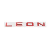 Automobilio 3D Metalinės Bagažinės Žodžiai Raidės Logotipo Lipdukai Emblema Ženklelis Lipdukas Leon MK1 MK2 MK3 MK4 MK5 MK6 FR Stiliaus Aksesuarams 1