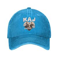 Švedija KAJ Bara Bada Bastu Unisex beisbolo kepuraitė 2025 m. Eurovizijos dainų konkursas nusidėvėjusi skalauta kepuraitė skrybėlė vintažinė lauko snapback Adjustable mėlyna