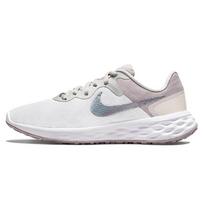 Nike Revolution 6 Next Nature Baltos Ametisto Peleno Moteriški Sportbačiai Photon-Dust Ocean-Cube DC9007-111 38