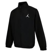 Jordan Air Logotipas Sportinė Laisvalaikio Striukė su Stovu ir Užtrauktuku Vyriška Striukė Juoda IH0832-010 L