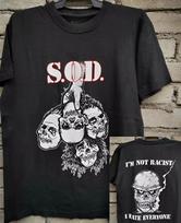 1990-ųjų S.O.D Stormtroopers of Death Pushead Marškinėliai Unisex Dviem pusėm S-4XL Aukščiausios kokybės prabanga Tinka ir vyrams, ir moterims Viršus Y2k S