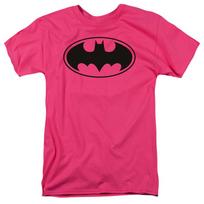 Batman Juodas Šikšnosparnis Vyriški Marškinėliai Rožiniai M