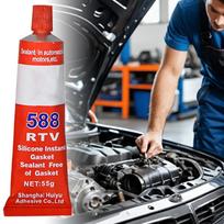 High Temp Gasket Maker Gasket Sealer Gasket Maker Non-corrosive Red Gasket Maker Gasket Sealant 55g For Internal Combustion CHINA
