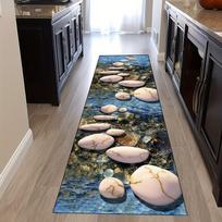 1vnt Pebble Print Minkštas virtuvės kilimėlis nuo nuovargio Virtuvės kilimėlis vandeniui atsparus neslystantis kilimėlių rinkinys. 40*60cm