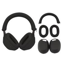 „Sony WH-1000XM5“ ausinių silikoninis apsauginis dangtelis / apsauginis ausinių dangtelis / ausinių apsauginė įvorė juoda