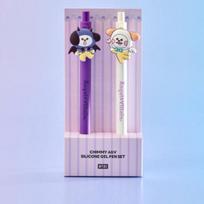 BT21 Angelų ir Piktadarių Leidimo Gelinių Rašiklių Rinkinys CHIMMY
