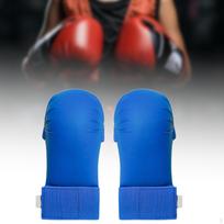 2 dalių karatė treniruočių pirštinės, MMA pirštinės, įrangos varžybų apsaugos, profesionalios kovos varžybų įrangos komplektas M mėlyna