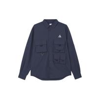 Nike ACG Dri-Fit UV Devastation Trail Daug kišenių Lauko Apsauga nuo saulės Greitai džiūstanti Patogi Kvėpuojanti Ilgomis rankovėmis Marškinėliams Vyriški Viršutiniai drabužiai DN3937-437 M