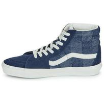 Vans Sk8-Hi Madingi Sportiniai Patogūs Aukštakulniai Riedlenčių Batai Unisex Kelnaitės Mėlyni VN000CMXBX9 39