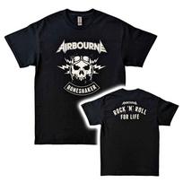 Airbourne Marškinėliai Boneshaker Grupė Naujas Juodas Oficialus XL