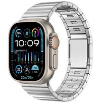 Apple Watch Band Series 11: One-Bead Removable Magnetic Steel Band for Ultra3 42/44/45/46/49mm