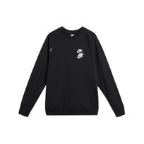 Nike Sportswear Siuvinėtas logotipas Megztinis su gobtuvu Vyriški viršutiniai drabužiai Juodas DD0883-010 M