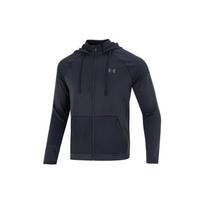 Under Armour Rush Universalus Fz Spausdintas Logotipas Sportinis Laisvalaikio Džemperis Su Gobtuvu Vyriški Striukės Juoda 1373719-001 S