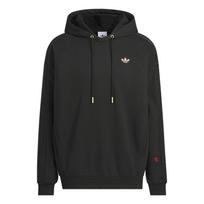 Adidas Originals Naujųjų Mėnulio Metų Gyvatės Metų Riboto Leidimo Sportinis Džemperis su Gobtuvu Unisex Džemperiai Juodas KA0819 M