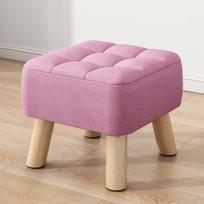 Pakojaus ir Osmanės, Sofos Pakojaus, Kojų Kėdutės Svetainei, Lauko Pakojaus su Medžio Masyvo Kojomis, Moderniam Namui Svetainei Miegamajam 30x30x26cm violetinė