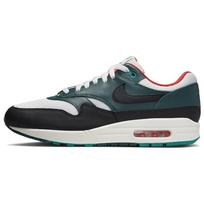 Vyriški LeBron James x Liverpool F.C. x Nike Air Max 1 Trečiojo komplekto Unisex sportbačiai Mėtiniai Balti Juodi FB8914-100 36