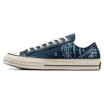 Chuck 70 Odos uždėklai Žemi Converse Rubber Company Unisex Sportbačiai Mėlyni Tamsiai mėlyni Egreto A07124C 36
