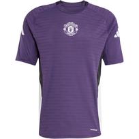 Adidas Manchester United Tiro 25 Pro Player Edition Greitai džiūstantis trumpomis rankovėmis futbolo marškinėlis vyrams viršutiniai drabužiai JP3130 M