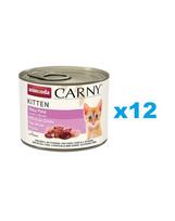ANIMONDA Carny Kitten Baby Paté 12x200 g paštetas kačiukams