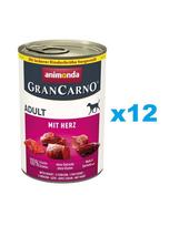 ANIMONDA GranCarno Adult širdis 12x400g