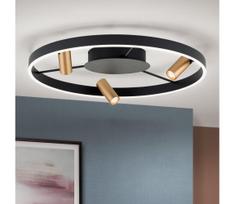 Orion DL 7-686/3-LED Dimeriuojamas lubinis šviestuvas BERLIN LED/50W/230V juodas/auksinis