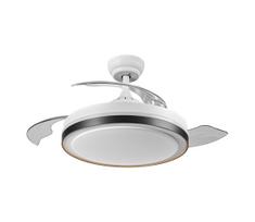 Osram - LED lubų šviestuvas su ventiliatoriumi CEILING FAN LED/66W/230V, baltas + nuotolinio valdymo pultas