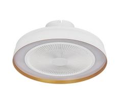 Osram - reguliuojamas LED lubinis šviestuvas su ventiliatoriumi LED/49W/230V balta/auksinė + nuotolinis pultas