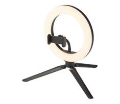 Osram - LED Stm stalinė lempa su stovu LED/5,5W/USB 3000-6500K juoda