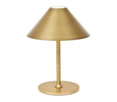 Halo Design 800841 - HYGGE stalinis įkraunamas reguliuojamas LED šviestuvas LED/3W/4000 mAh IP54, žalvarinis