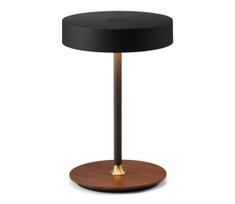 Halo Design 745777-LED Dimeriuojama įkraunama lempa ON THE MOVE LED/2,5W/4000 mAh juoda/medinė