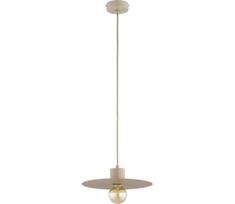Pakabinama liustra ant laido EMELI 1xE27/15W/230V smėlio spalvos
