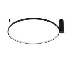 LED lubinis šviestuvas RING S, 34 W, 230 V, 3000/4000/6000 K, Ø 60 cm, juodas