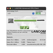 LANCOM Upgrade Advanced VPN Client (Mac, 10 Benutzer) - ESD