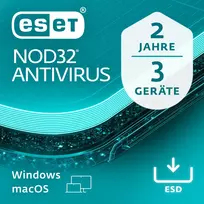 ESET NOD32 Anti-Virus - 3 User, 2 Years - ESD-Download