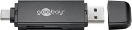 Goobay memory card reader 2in1 microSD/SD USB 3.0/USB-C
