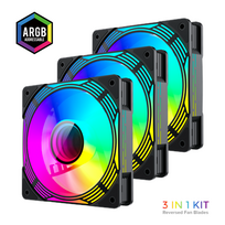 Gamemax Case Fan  KF300R BK  Black