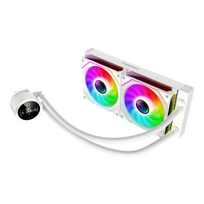 Gamemax CPU Liquid Cooler  ICEBURG 240 DIGITAL WH  White