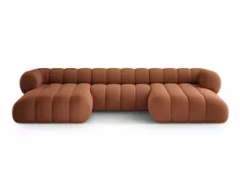 Panoramic Sofa, "Koge", 6 Seats, 348x165x70 Made in Europe