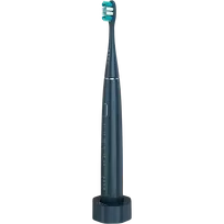 Wireless Tooth Brush, Navy Blue, 3 Brush Heads, 1400mAh, Function: Soft, Clean, Massage, White, Sweep