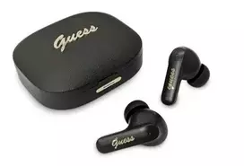 Guess PU Metal Logo GUTWSX45PGSK TWS Wireless Earphones