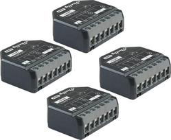Rinkinys iš 4 Shelly 2PM Gen4 Zigbee/Matter valdiklių